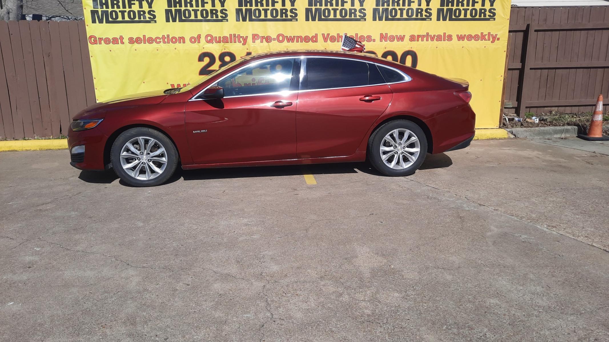 2019 Chevrolet Malibu (1G1ZD5STXKF) , located at 16710 Clay Rd., Houston, TX, 77084, (281) 859-7900, 29.834864, -95.656166 - Photo #0